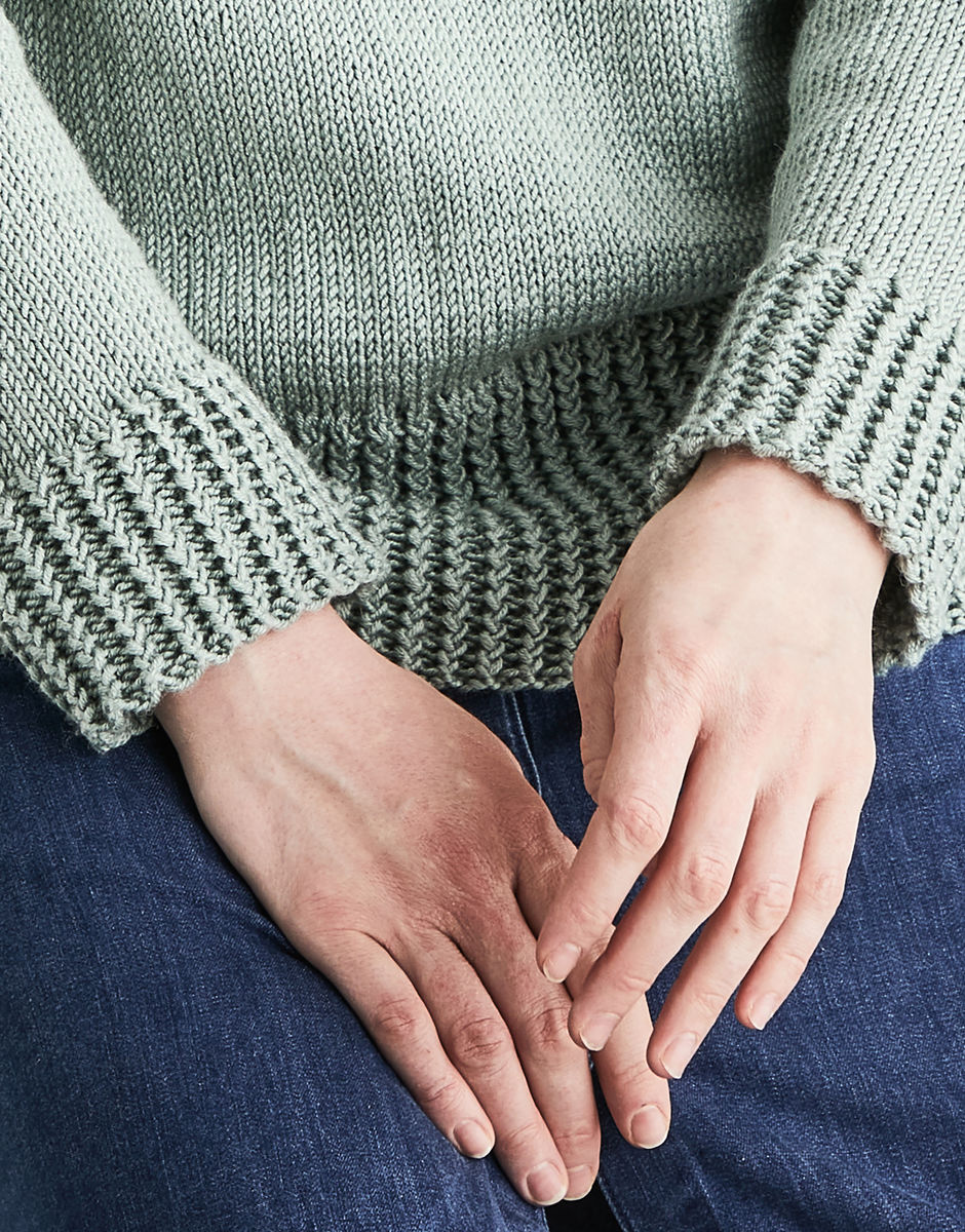 Split Seam Sweater - 10204 - Physical Pattern