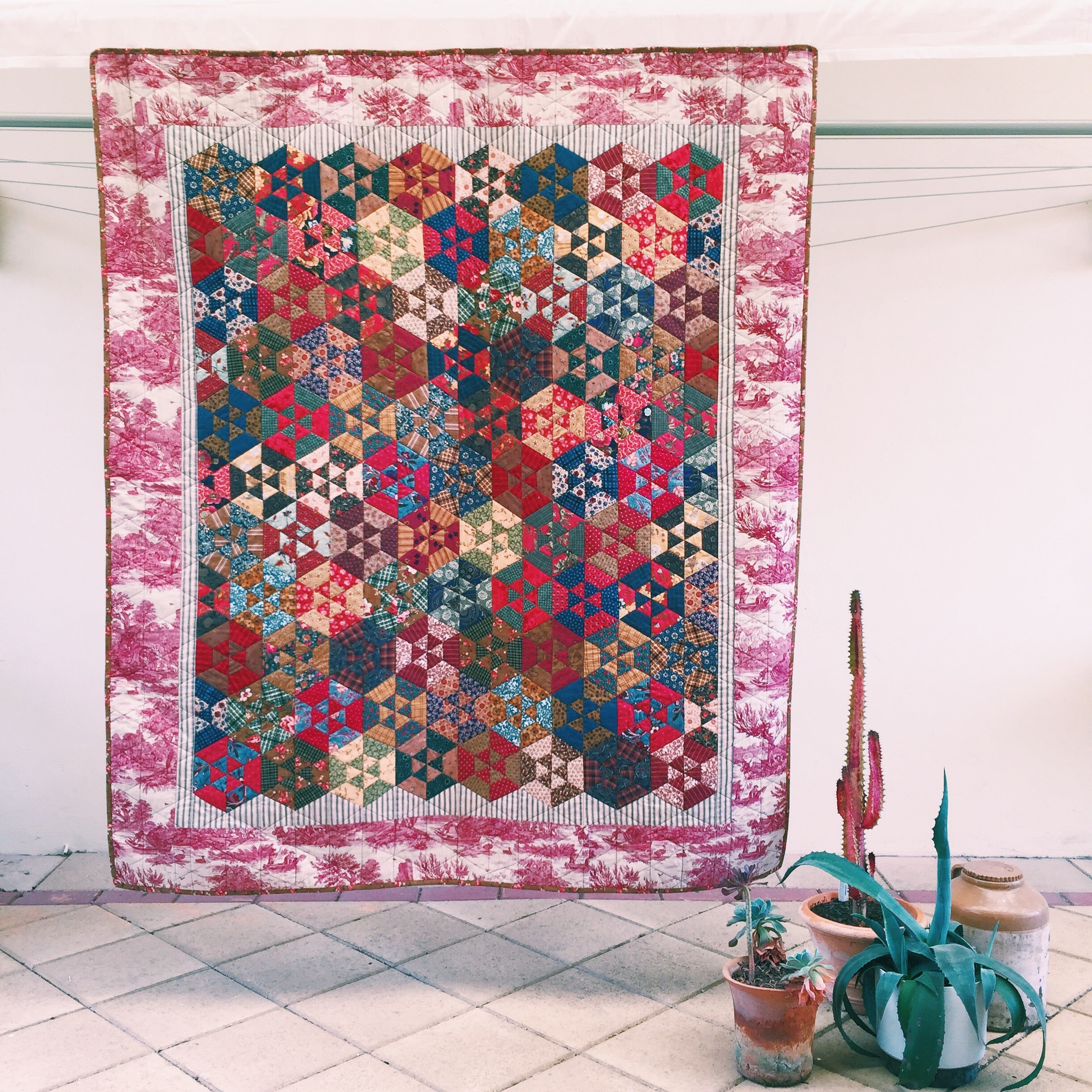 Civil Degree Quilt - Physical Pattern