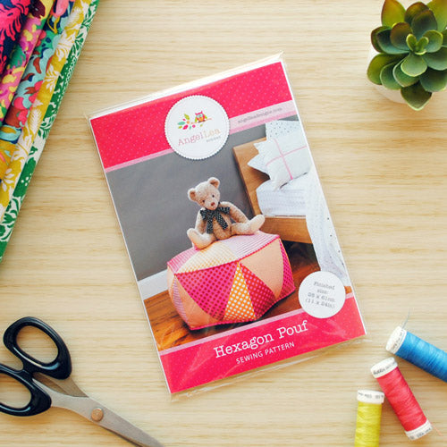 Hexagon Pouf - Physical Pattern