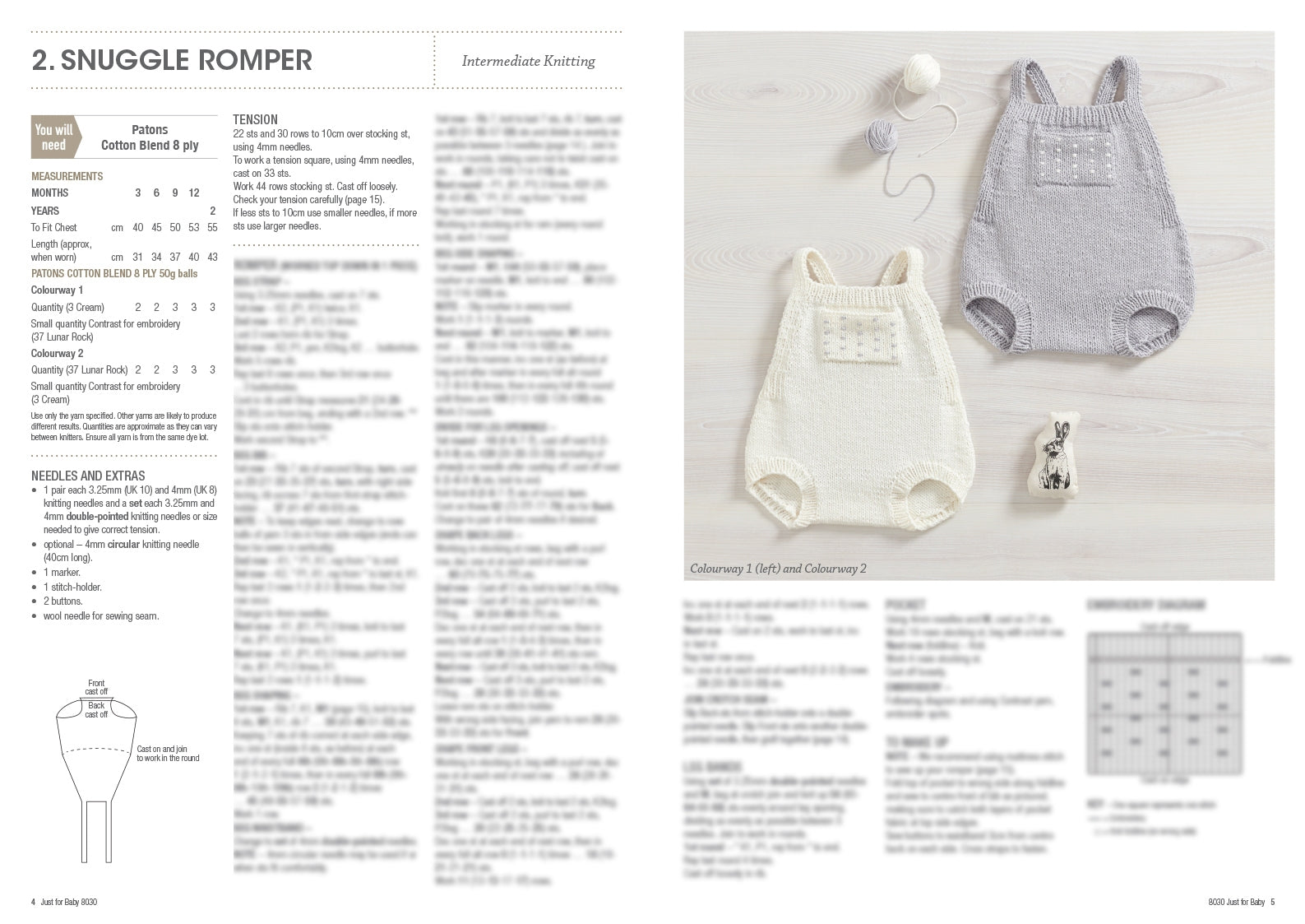 Just For Baby - 8030 - Physical Pattern