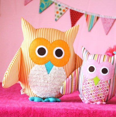 Owl Softie - Physical Pattern