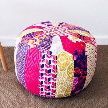 Patchwork Pouf - Physical Pattern