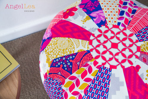 Patchwork Pouf - Physical Pattern