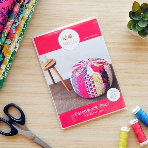 Patchwork Pouf - Physical Pattern