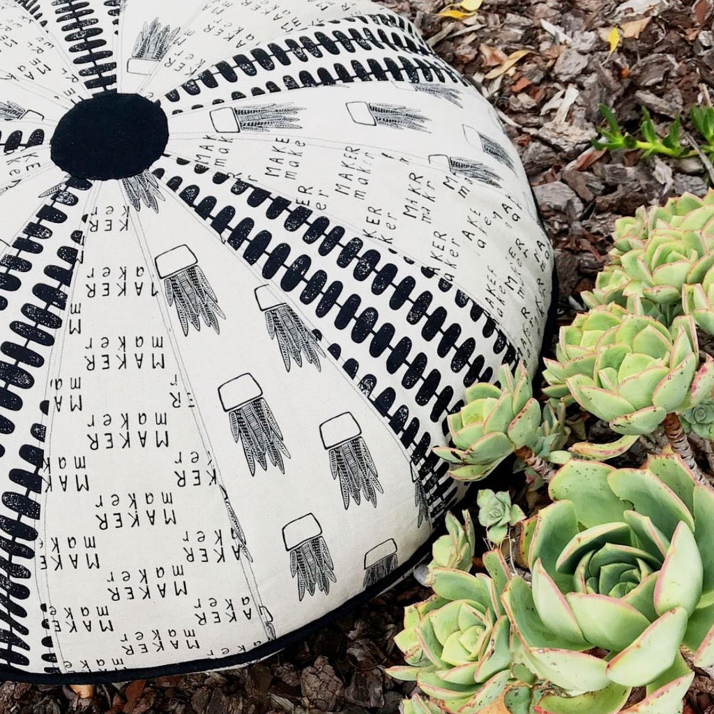 TPPear Simple Pouffe - Physical Pattern