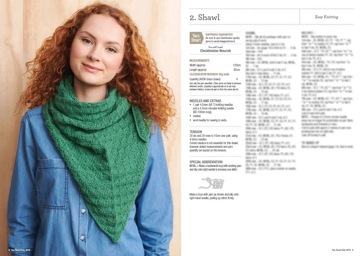 Year Round Knits - 3018 - Physical Pattern