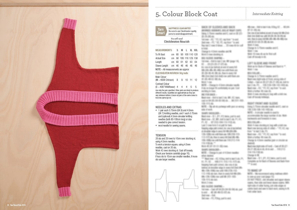 Year Round Knits - 3018 - Physical Pattern
