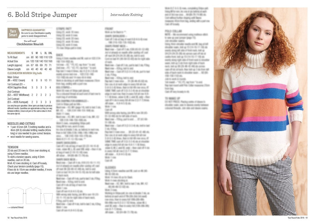 Year Round Knits - 3018 - Physical Pattern