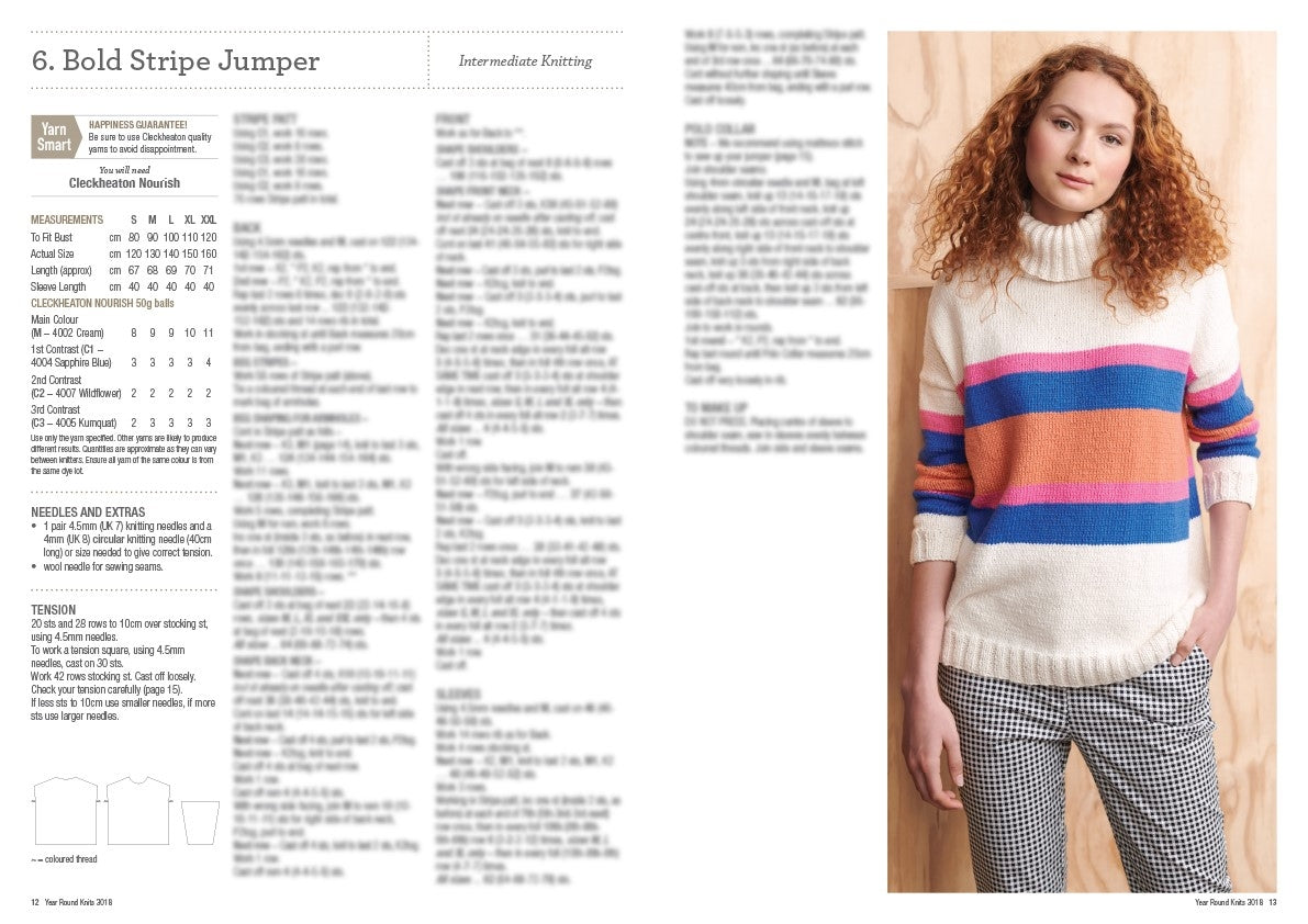 Year Round Knits - 3018 - Physical Pattern