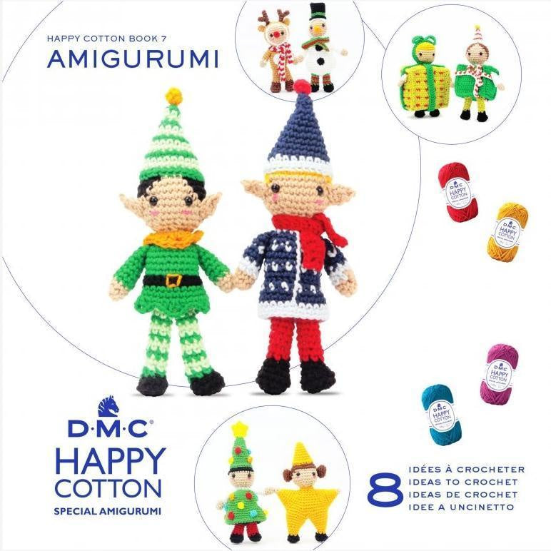 Happy Cotton Book 7 - Amigurumi - Christmas - Physical Pattern